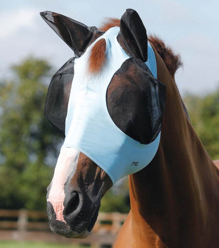 Premier Equine Comfort Tech Lycra Fly Mask - N P Equestrian & Pet Supplies Ltd 