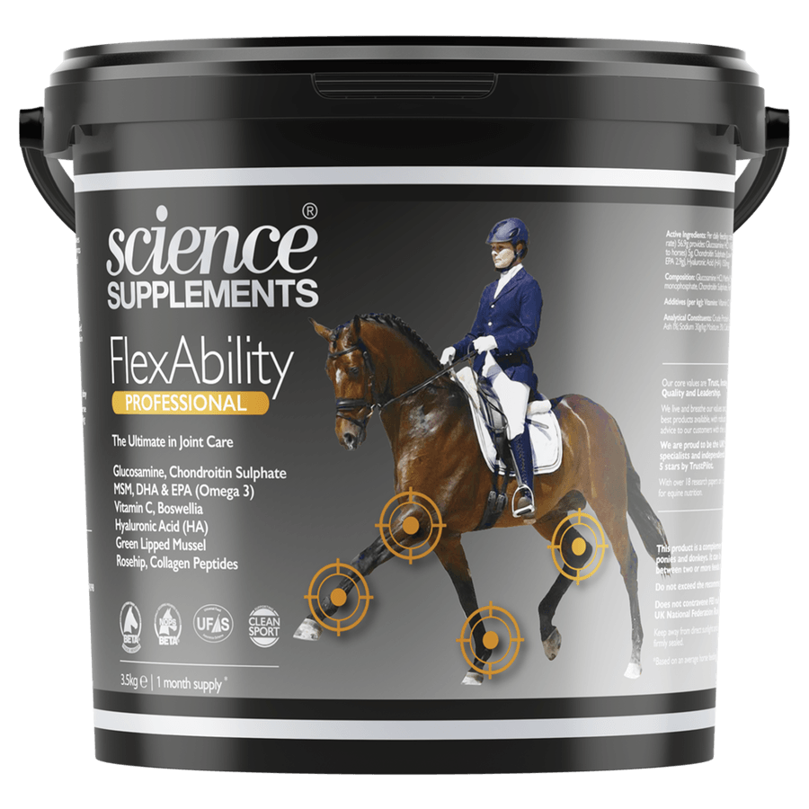 Science Supplements FlexAbility Professional - N P Equestrian & Pet Supplies Ltd 