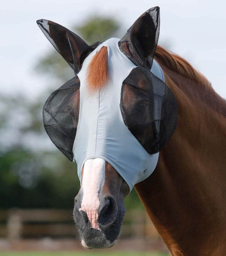 Premier Equine Comfort Tech Lycra Fly Mask - N P Equestrian & Pet Supplies Ltd 