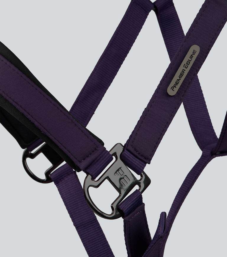 Premier Equine Duco Padded Head Collar with Lead Rope - N P Equestrian & Pet Supplies Ltd 