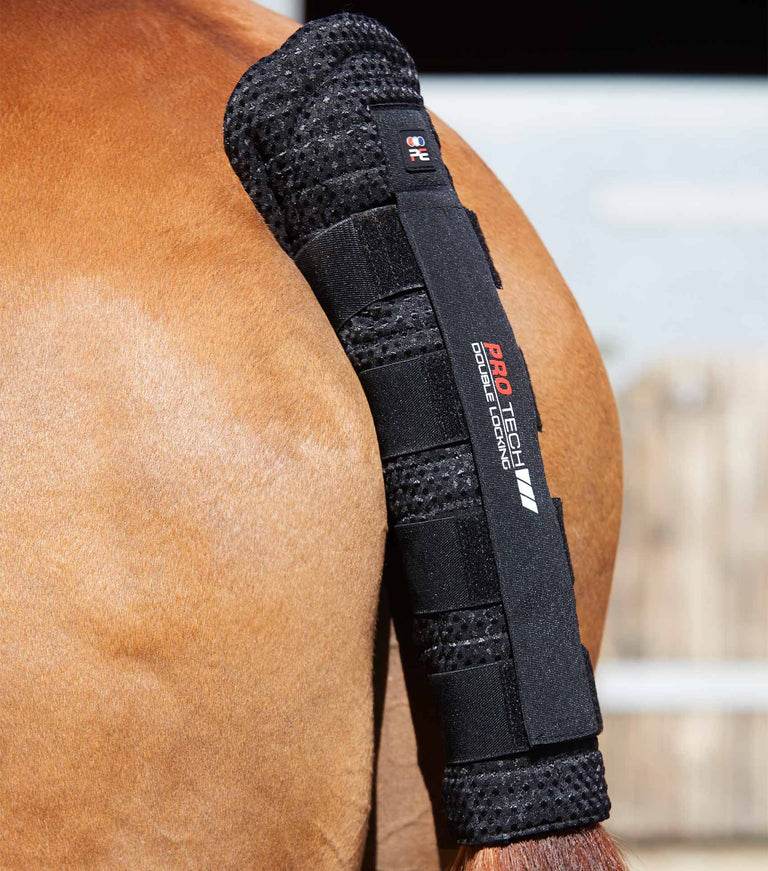 Premier Equine Waffle Quilted Double Locking Tail Guard - N P Equestrian & Pet Supplies Ltd 