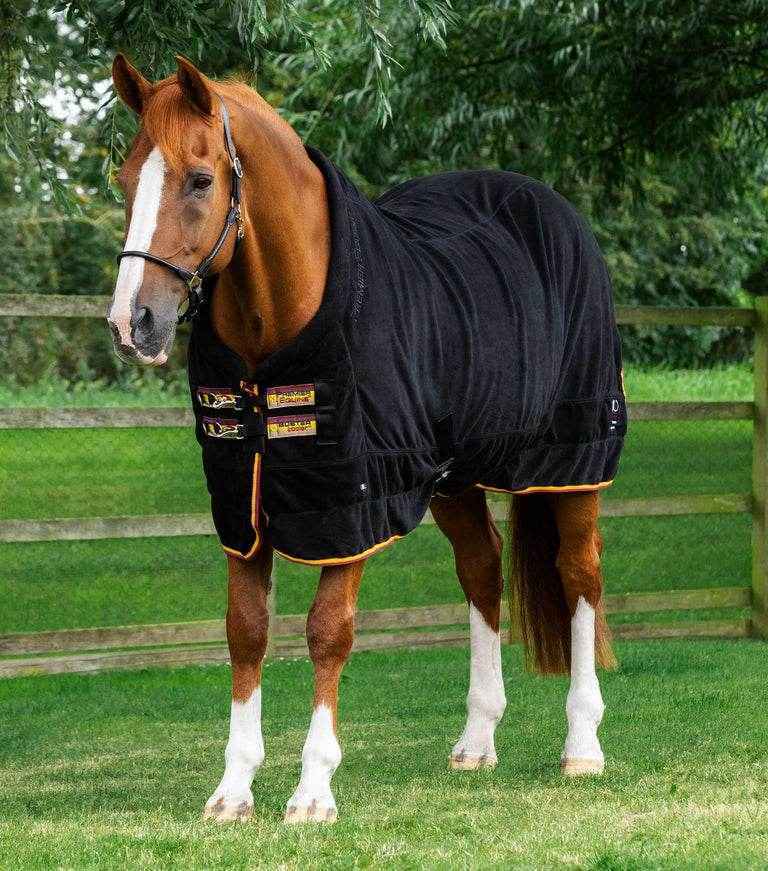 Premier Equine Buster Fleece Cooler Rug - Continental Edition Green