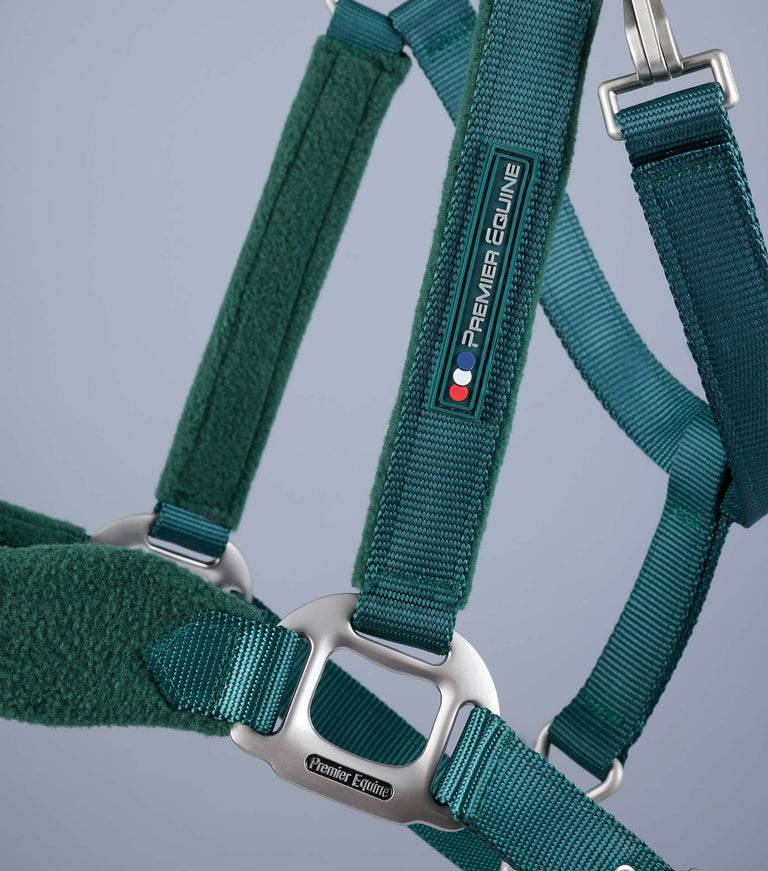 Premier Equine Fleece Padded Head Collar - N P Equestrian & Pet Supplies Ltd 
