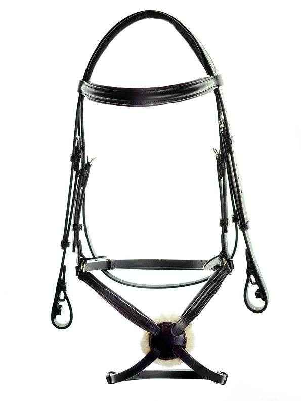 Dever Ascot Comfort Grackle Bridle