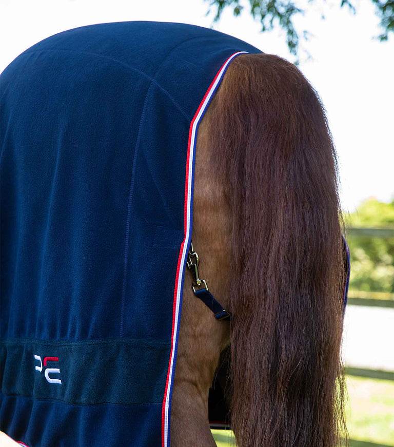 Premier Equine Buster Fleece Cooler Rug - Vecto Edition Navy - N P Equestrian & Pet Supplies Ltd 