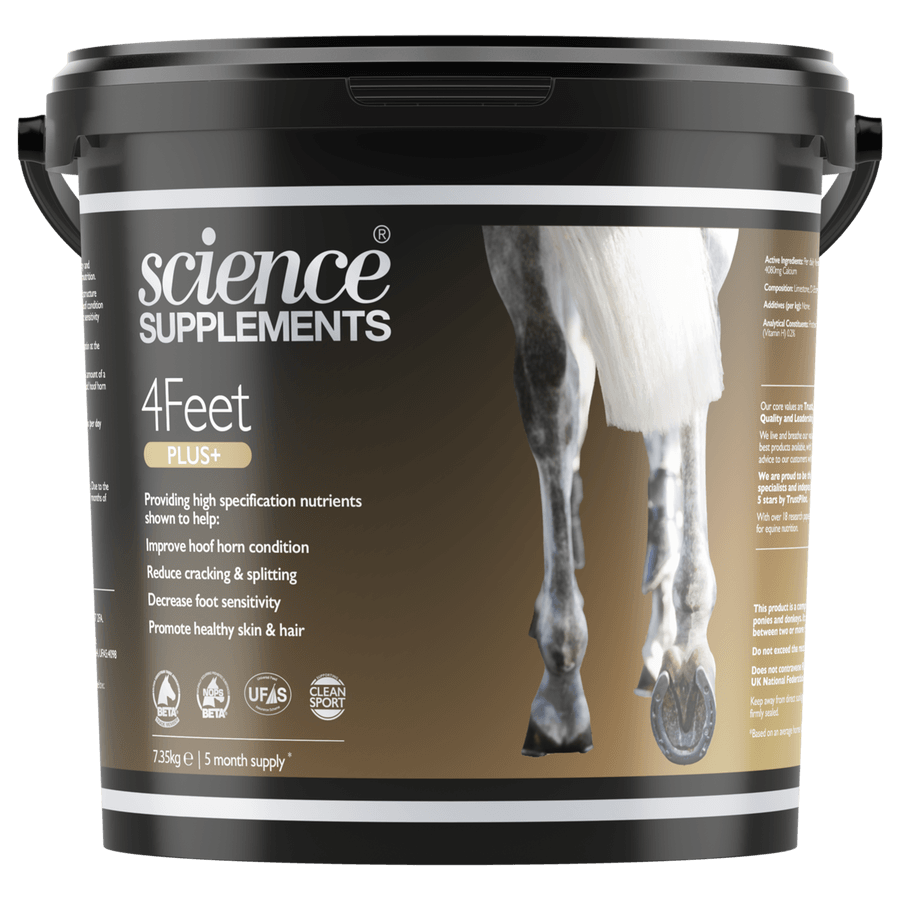 Science Supplements 4Feet Plus - N P Equestrian & Pet Supplies Ltd 
