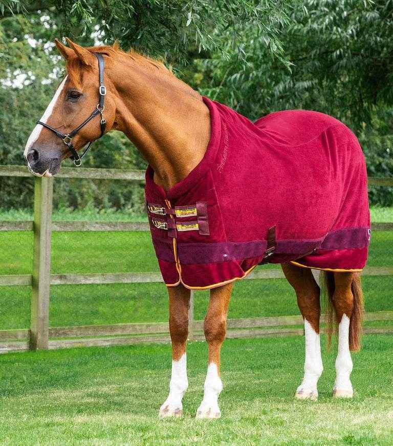 Premier Equine Buster Fleece Cooler Rug - Continental Edition Green