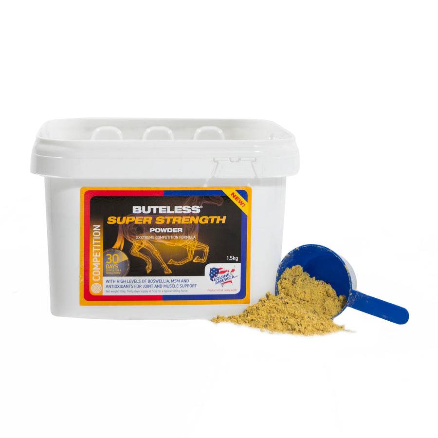Equine America Buteless Super Strength Powder - N P Equestrian & Pet Supplies Ltd 
