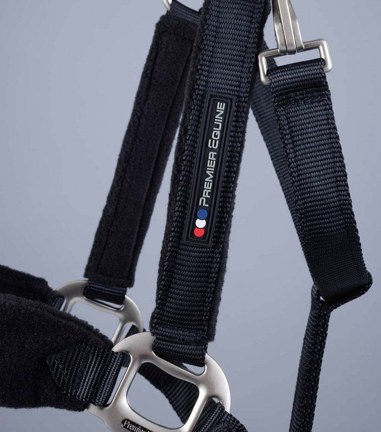 Premier Equine Fleece Padded Head Collar - N P Equestrian & Pet Supplies Ltd 