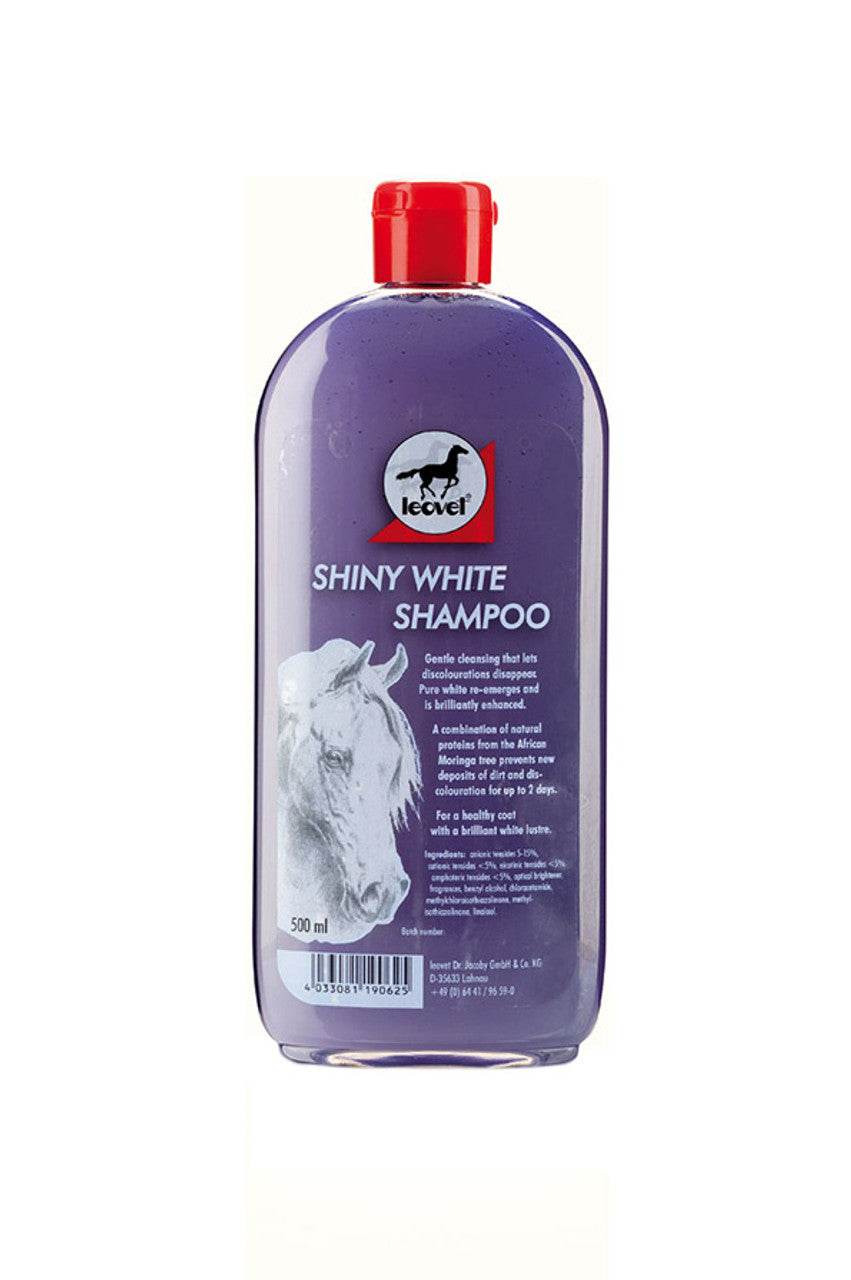 Leovet Shiny White Stain Eraser Shampoo - N P Equestrian & Pet Supplies Ltd 