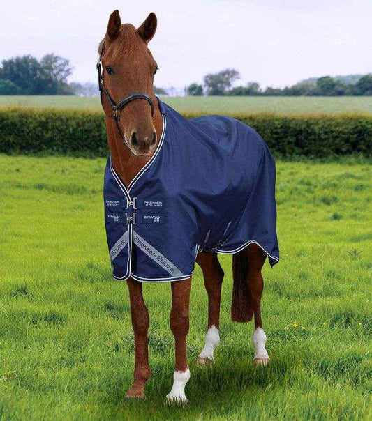 Premier Equine Stratus 600D Series 0g Original Turnout Rug Navy