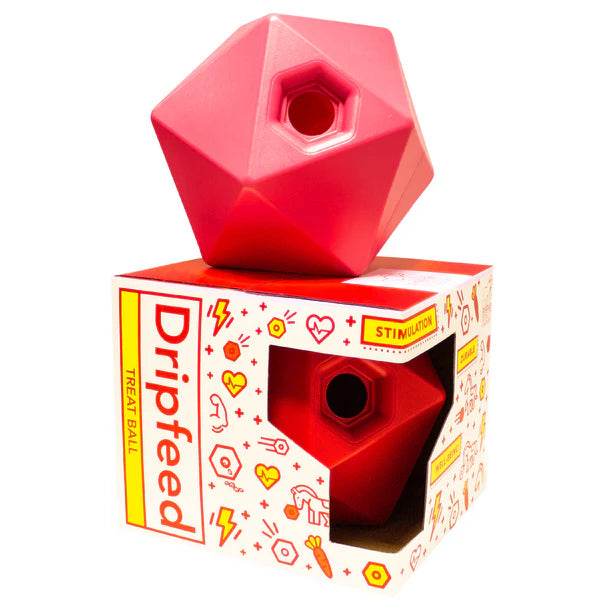 Red Gorilla Dripfeed Treat Ball - N P Equestrian & Pet Supplies Ltd 