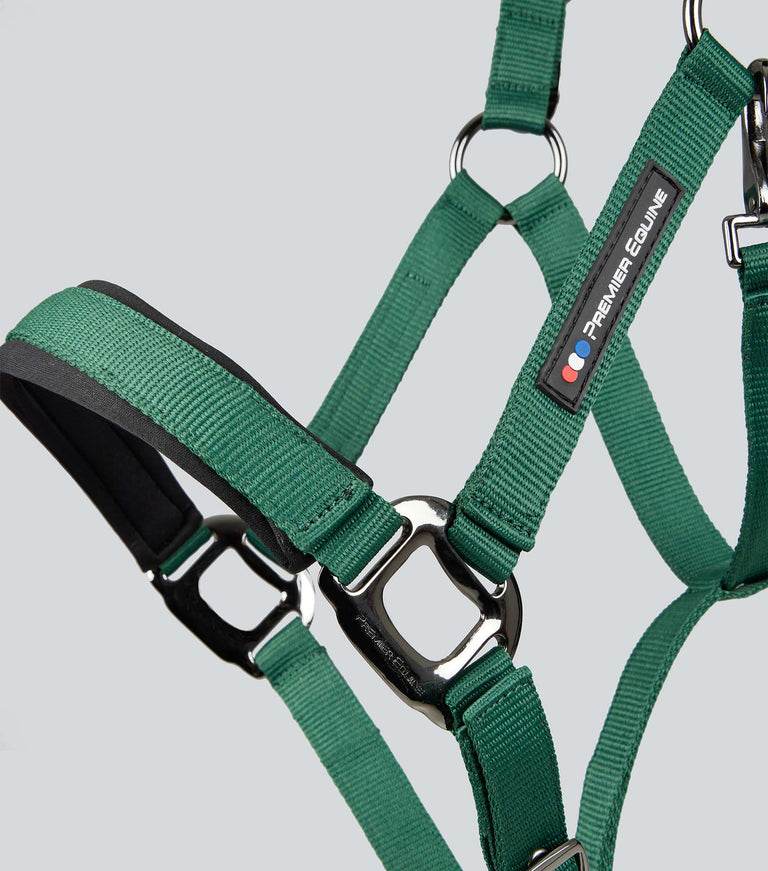 Premier Equine Corda Padded Head Collar with Lead Rope - N P Equestrian & Pet Supplies Ltd 