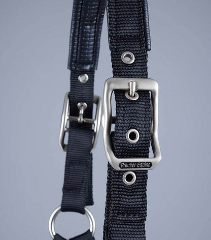 Premier Equine Plain Padded Horse Head Collar - N P Equestrian & Pet Supplies Ltd 