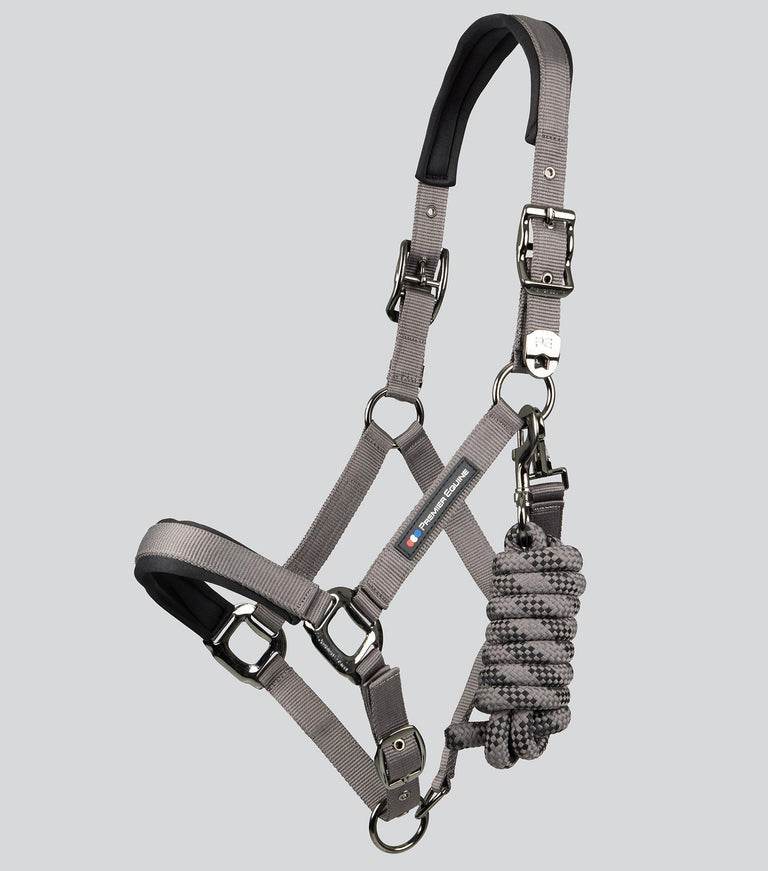 Premier Equine Corda Padded Head Collar with Lead Rope - N P Equestrian & Pet Supplies Ltd 