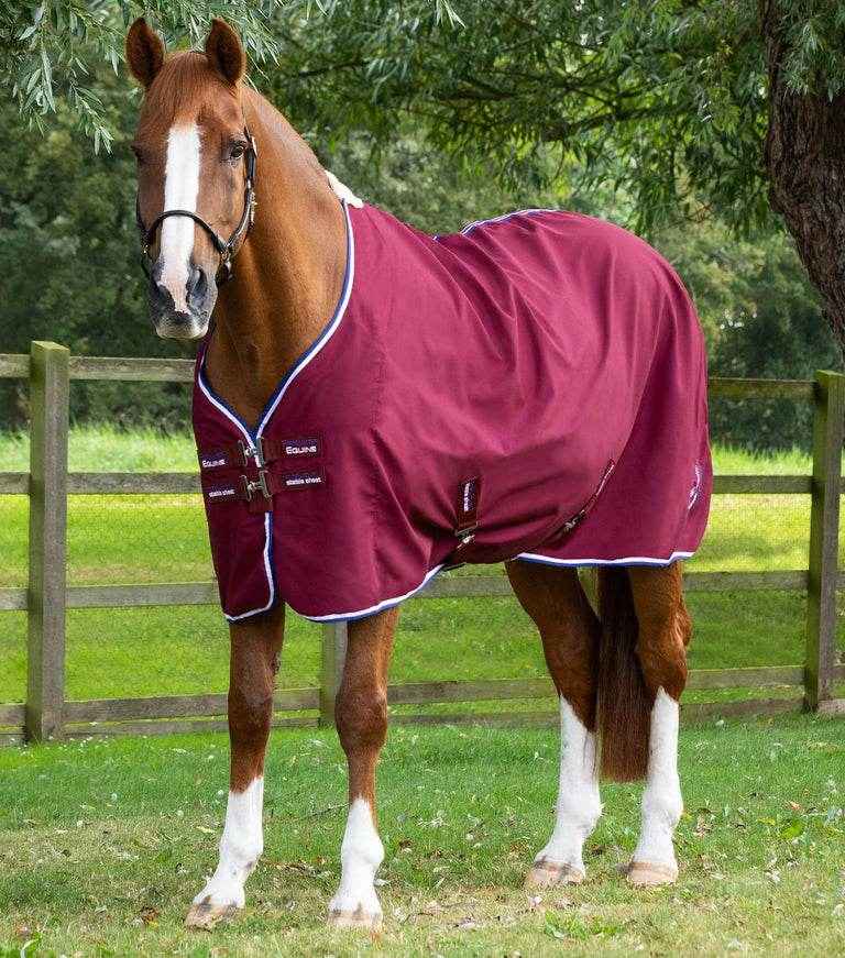 Premier Equine Stratus Horse Stable Sheet Burgundy