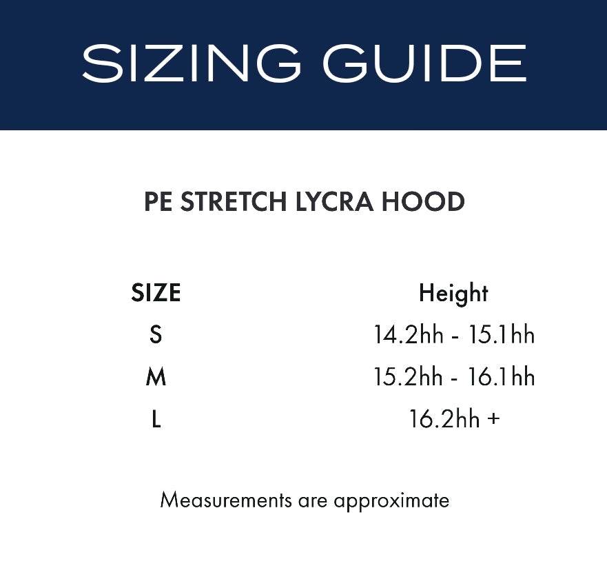 Premier Equine Stretch Lycra Hood - N P Equestrian & Pet Supplies Ltd 