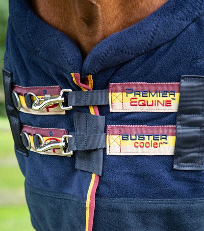 Premier Equine Buster Fleece Cooler Rug - Continental Edition - N P Equestrian & Pet Supplies Ltd 