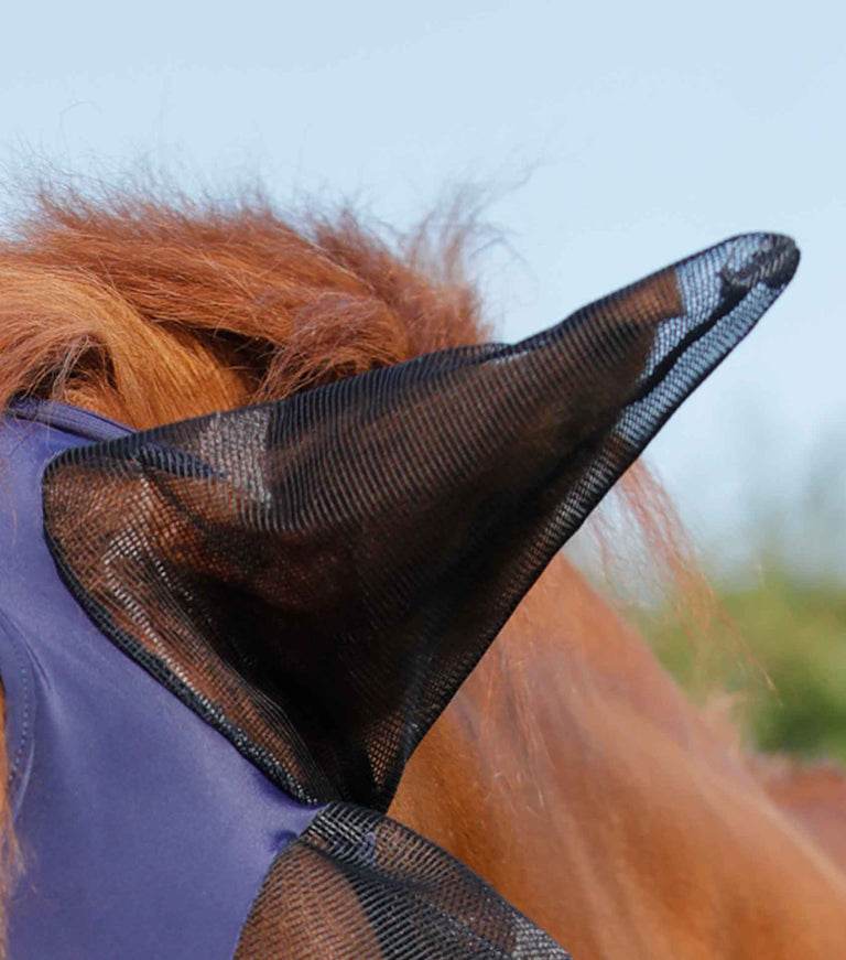Premier Equine Comfort Tech Lycra Fly Mask - N P Equestrian & Pet Supplies Ltd 