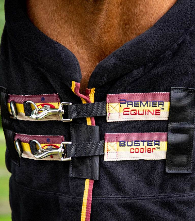 Premier Equine Buster Fleece Cooler Rug - Continental Edition - N P Equestrian & Pet Supplies Ltd 