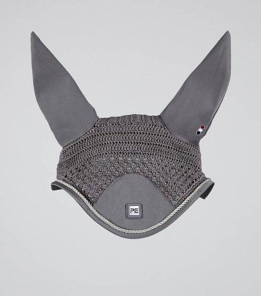 Premier Equine Salto Fly Veil Grey - N P Equestrian & Pet Supplies Ltd 