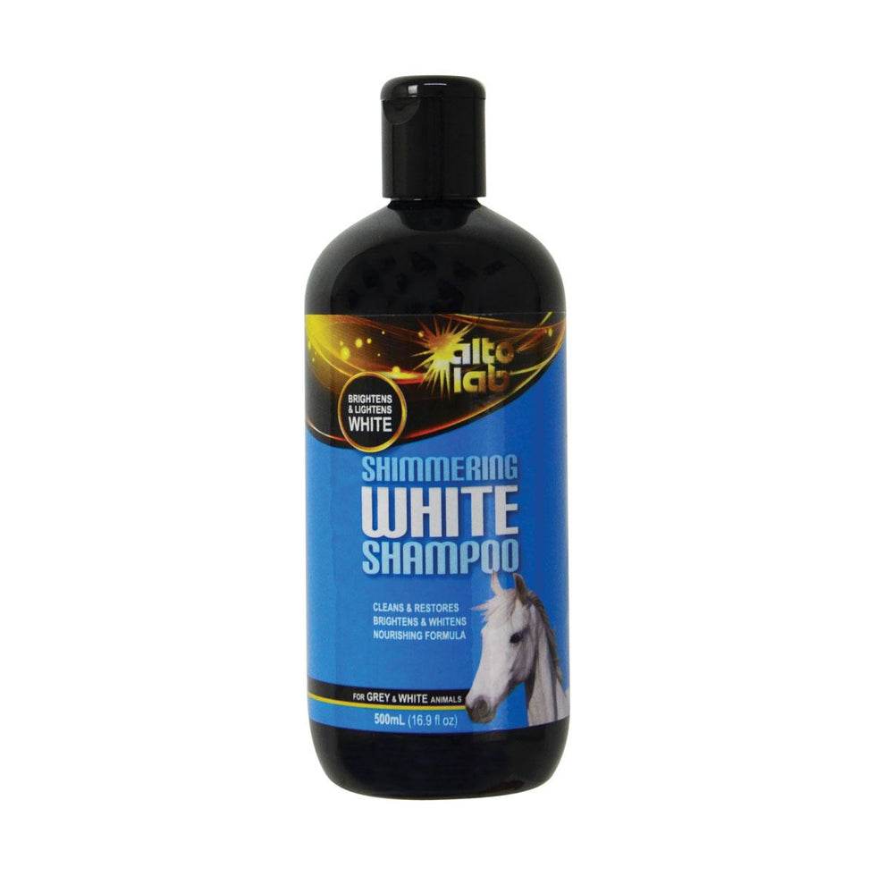 Alto Lab Shimmering White Shampoo - N P Equestrian & Pet Supplies Ltd 