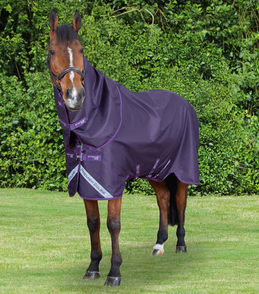 Premier Equine Stratus 600D Series 0g Turnout Rug with Classic Neck Cover