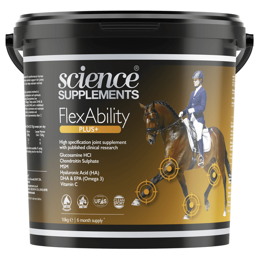 Science Supplements FlexAbility Plus+ - N P Equestrian & Pet Supplies Ltd 