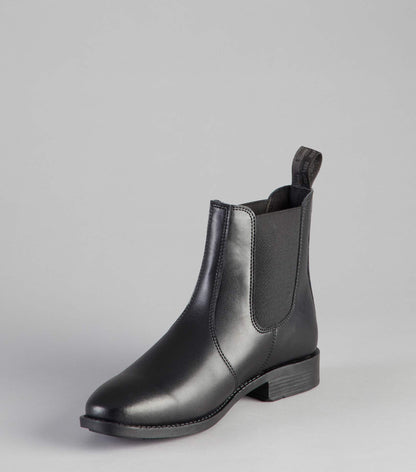 Premier Equine Rossago Synthetic Chelsea Paddock Boot Black