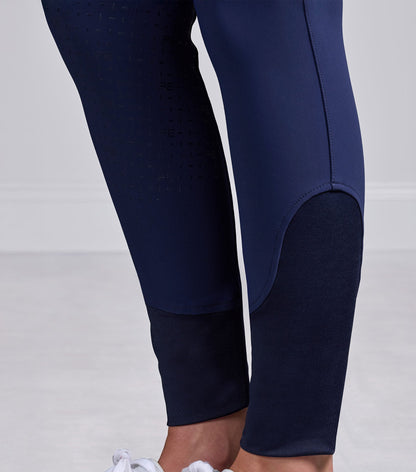 Premier Equine Sassari Womens Gel Full Seat Riding Breeches - Navy