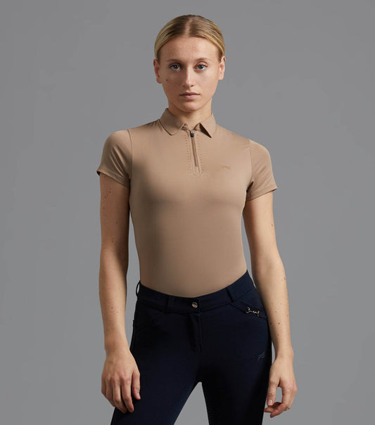 Premier Equine Scintillo Ladies Short Sleeve Riding Top - N P Equestrian & Pet Supplies Ltd 