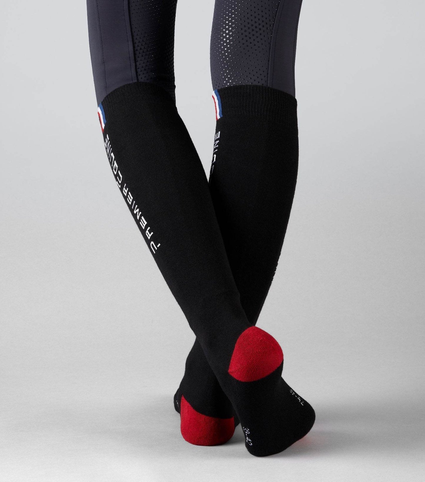 Premier Equine PE Sports Series Riding Socks (1 Pair) Black - N P Equestrian & Pet Supplies Ltd 