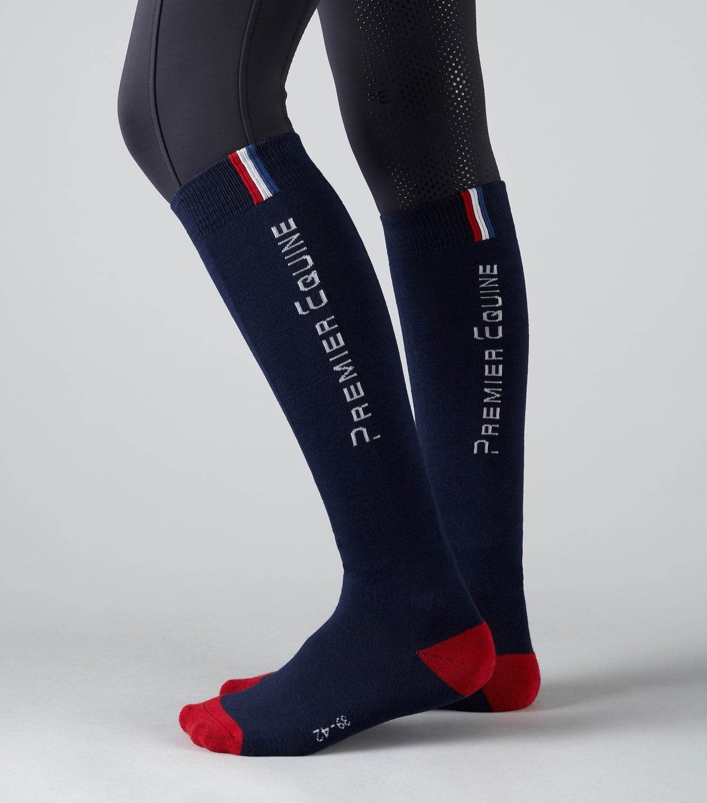 Premier Equine PE Sports Series Riding Socks (1 Pair) Navy - N P Equestrian & Pet Supplies Ltd 