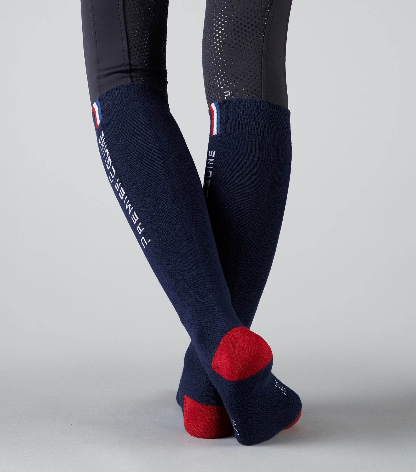 Premier Equine PE Sports Series Riding Socks (1 Pair) Navy - N P Equestrian & Pet Supplies Ltd 