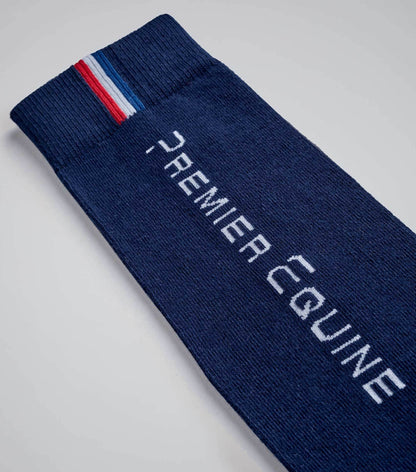 Premier Equine PE Sports Series Riding Socks (1 Pair) Navy - N P Equestrian & Pet Supplies Ltd 