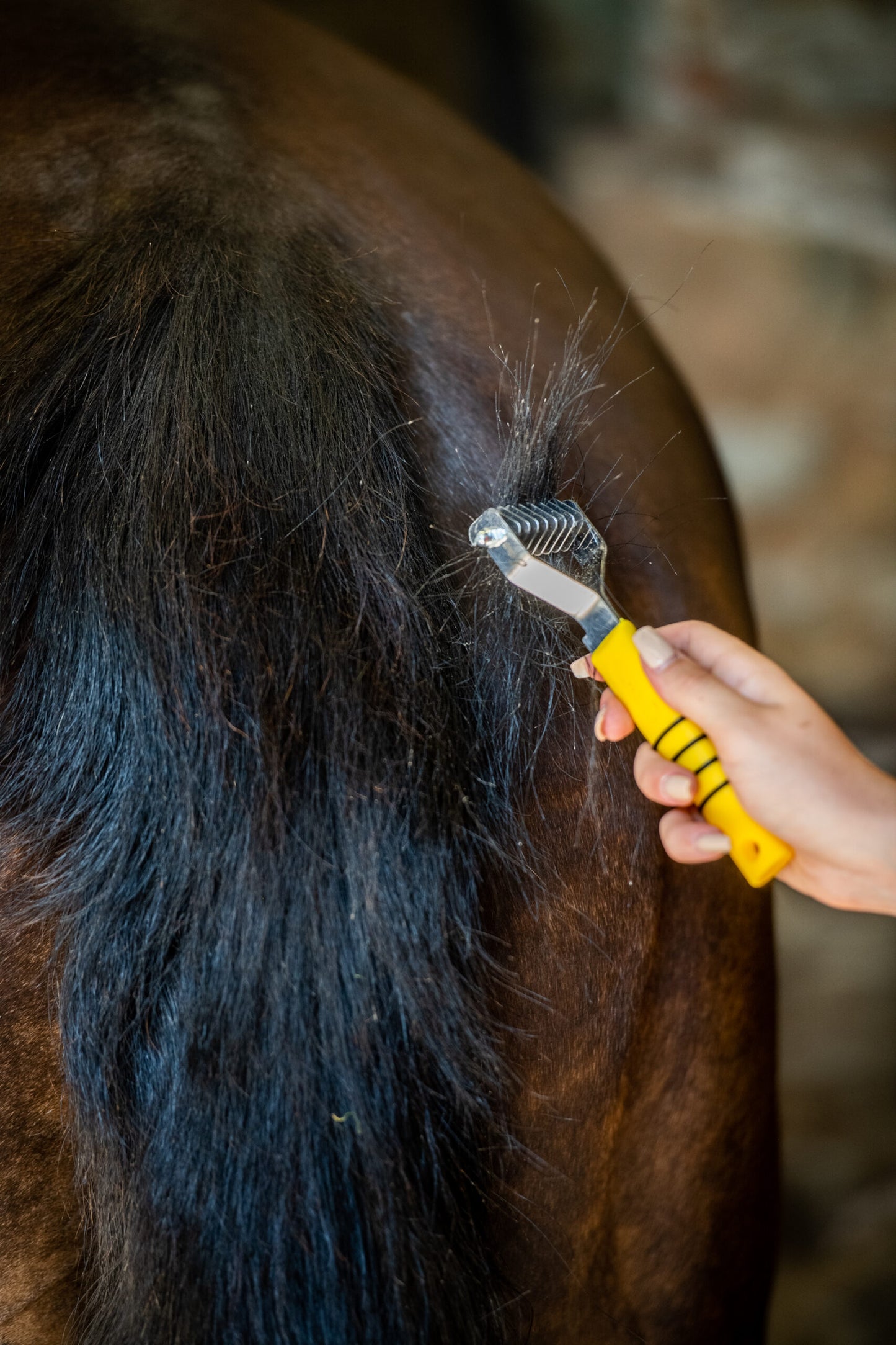 Smart Tails Yellow Easi-Grip Tail Thinners