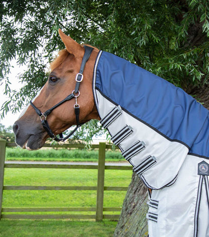 Premier Equine ShowerTex Fly Rug with Surcingles - Navy