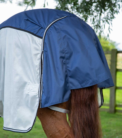 Premier Equine ShowerTex Fly Rug with Surcingles - Navy