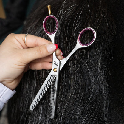 Smart Grooming 6″ Double Leg Thinning Scissors