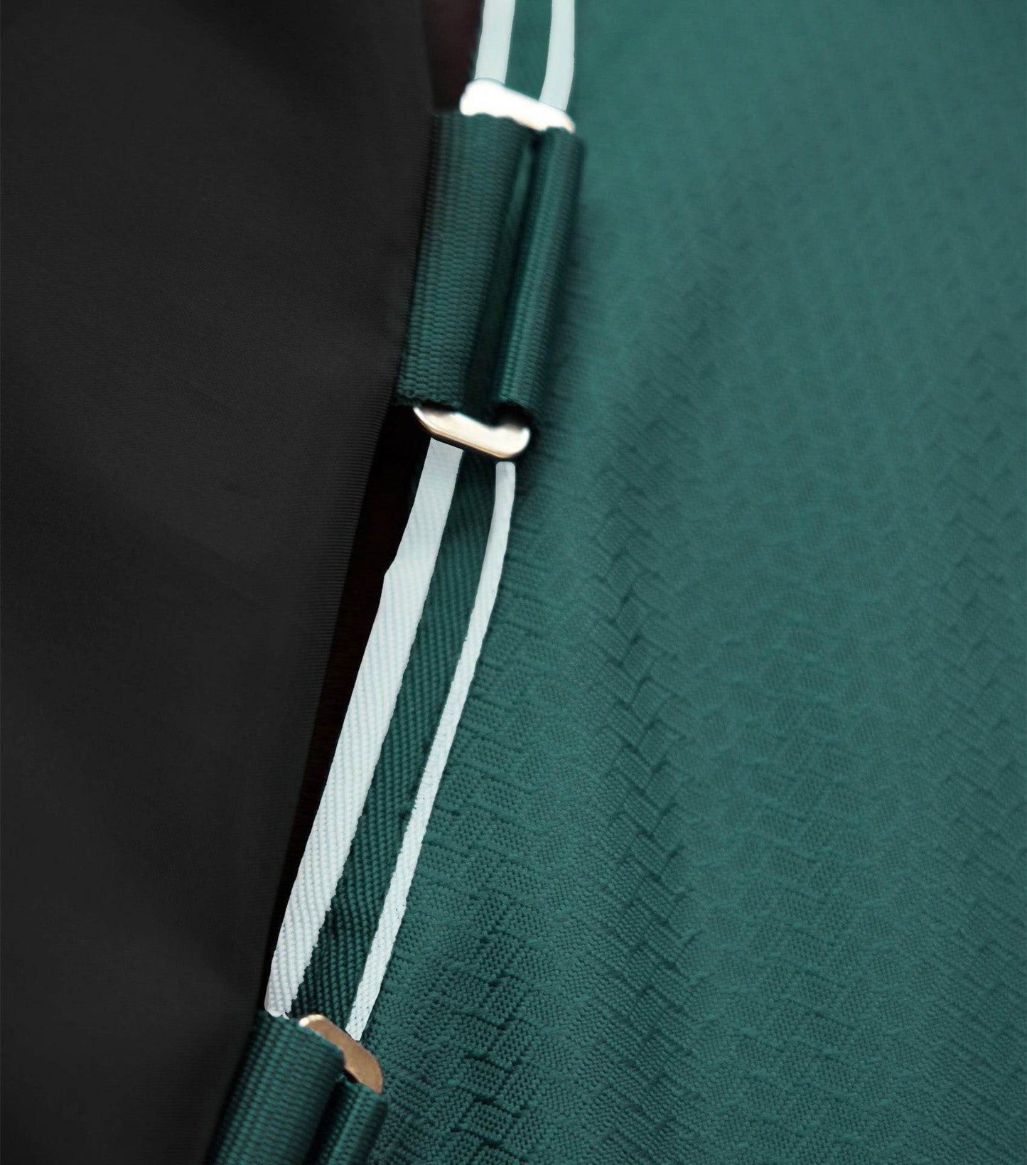 Premier Equine Stratus 600D Series 100g Turnout Rug with Neck Cover Green - N P Equestrian & Pet Supplies Ltd 