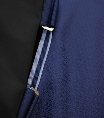 Premier Equine Stratus 600D Series 100g Turnout Rug with Neck Cover Navy - N P Equestrian & Pet Supplies Ltd 