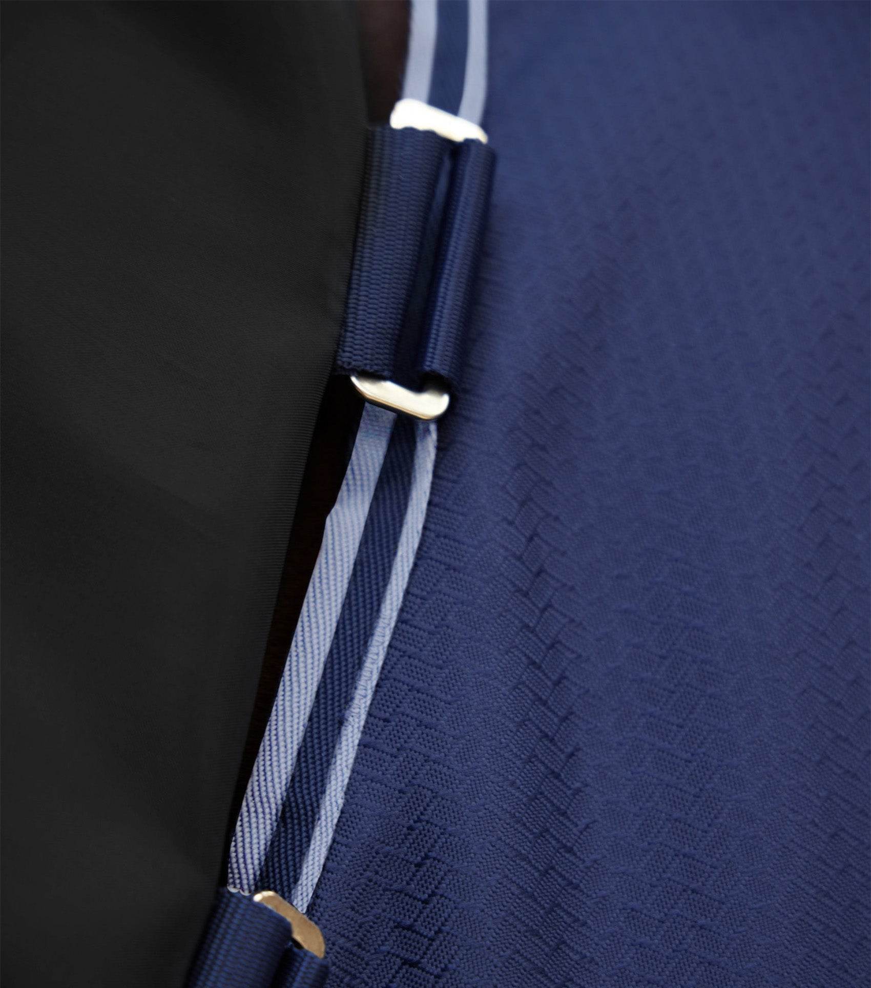 Premier Equine Stratus 600D Series 200g Turnout Rug with Classic Neck Cover Navy - N P Equestrian & Pet Supplies Ltd 