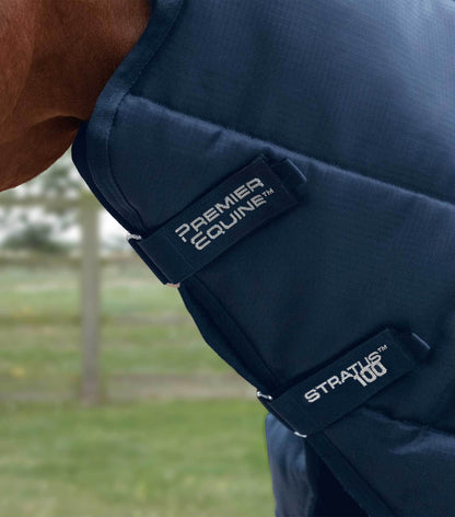 Premier Equine Stratus Stable Rug 100g with Neck Cover - N P Equestrian & Pet Supplies Ltd 