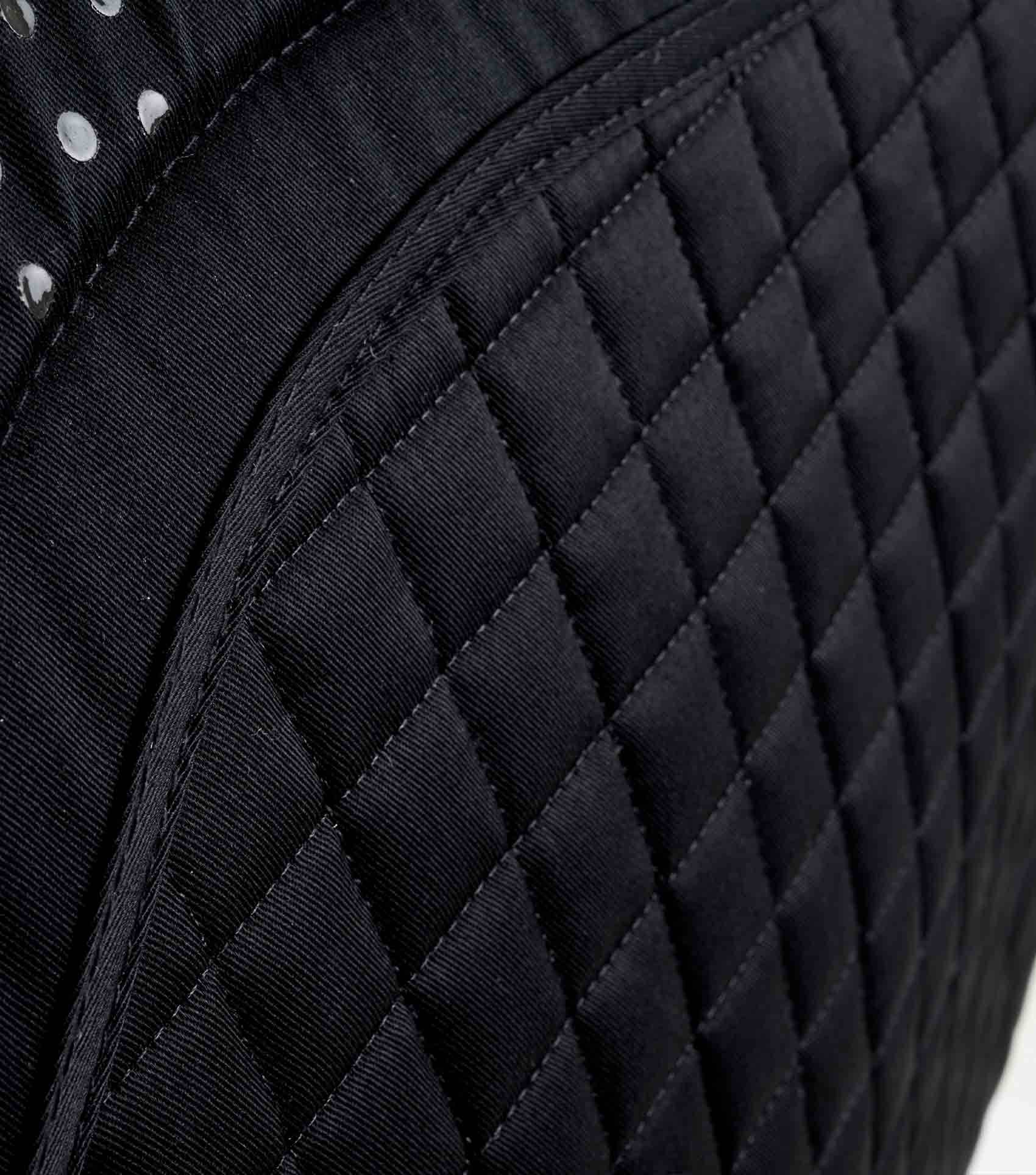 Premier Equine Close Contact Tech Grip Pro Anti-Slip Saddle Pad - Dressage Square Black - N P Equestrian & Pet Supplies Ltd 