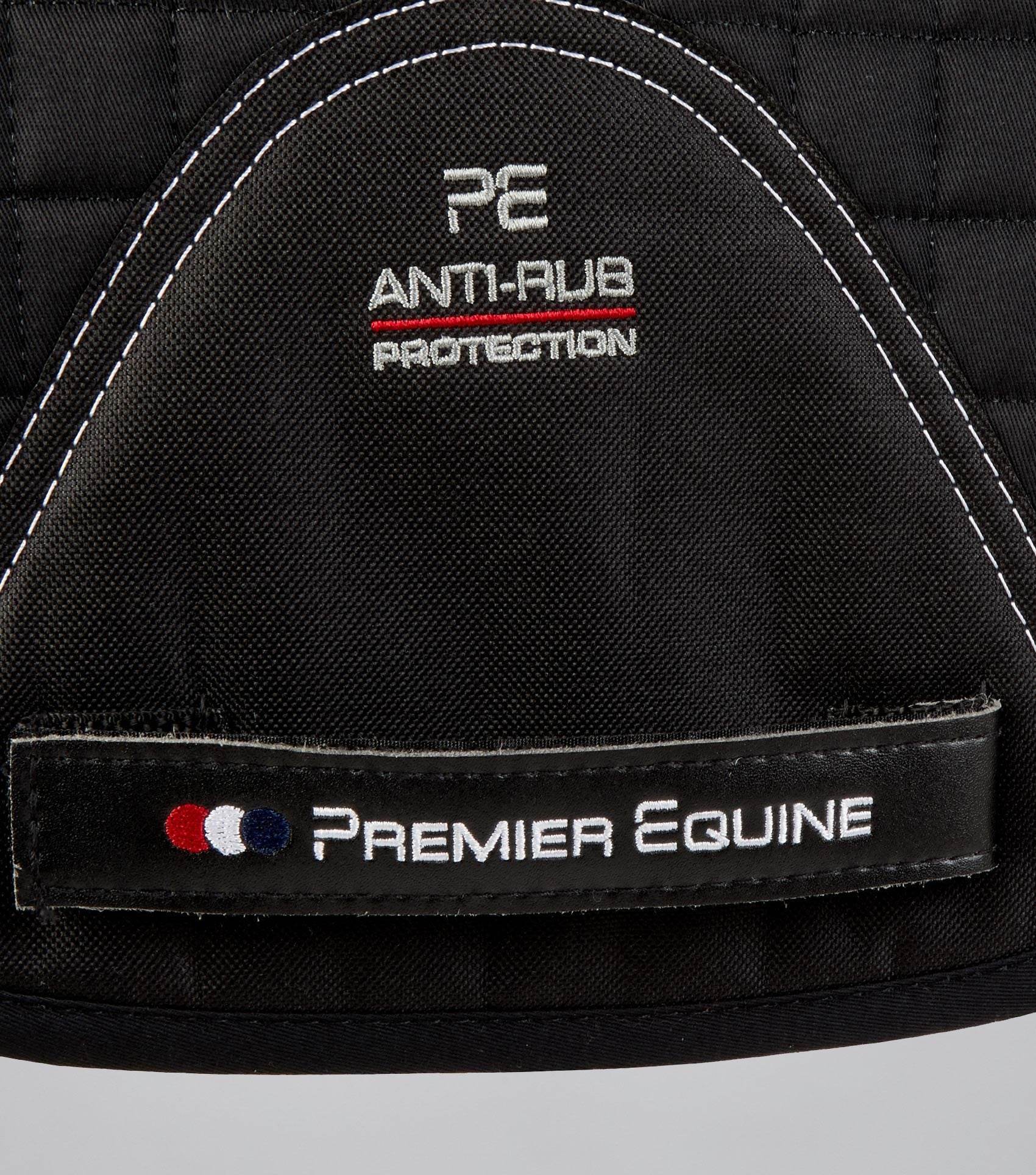 Premier Equine Close Contact Tech Grip Pro Anti-Slip Saddle Pad - GP/Jump Black - N P Equestrian & Pet Supplies Ltd 