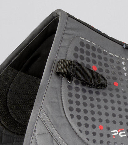 Premier Equine Close Contact Tech Grip Pro Anti-Slip Saddle Pad - GP/Jump Grey - N P Equestrian & Pet Supplies Ltd 