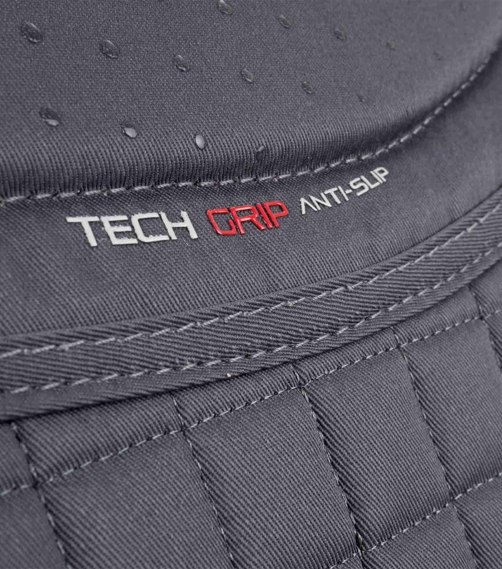 Premier Equine Close Contact Tech Grip Pro Anti-Slip Saddle Pad - GP/Jump Grey - N P Equestrian & Pet Supplies Ltd 
