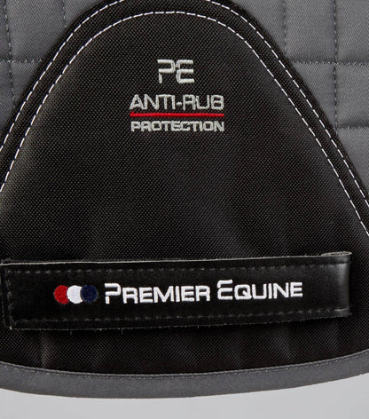 Premier Equine Close Contact Tech Grip Pro Anti-Slip Saddle Pad - GP/Jump Grey - N P Equestrian & Pet Supplies Ltd 
