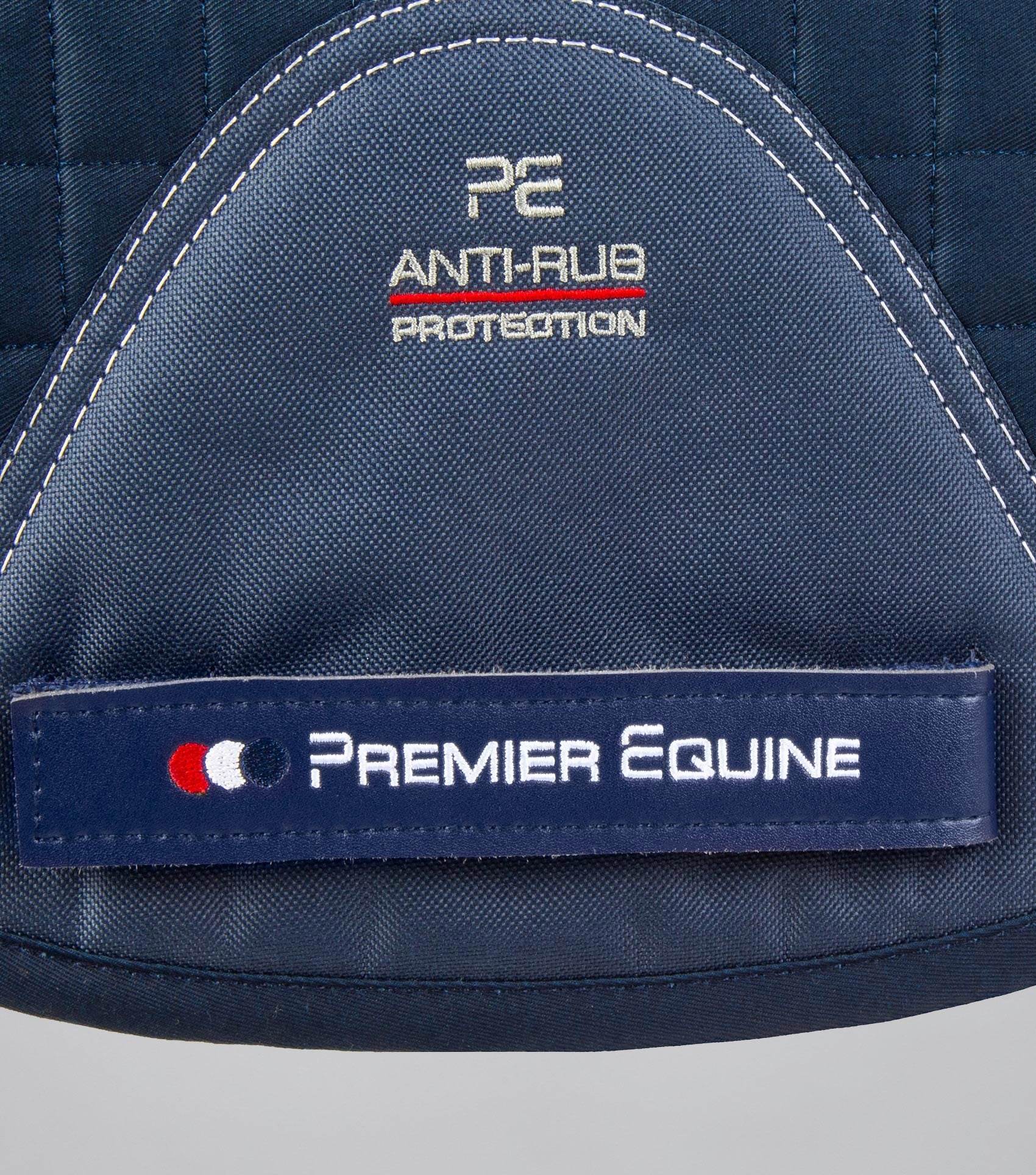 Premier Equine Close Contact Tech Grip Pro Anti-Slip Saddle Pad - GP/Jump Navy - N P Equestrian & Pet Supplies Ltd 