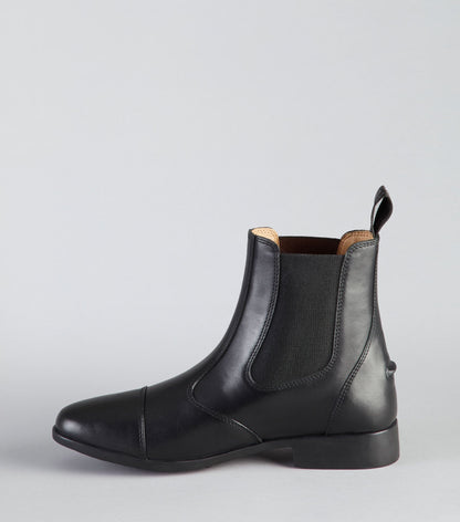 Premier Equine Torlano Leather Chelsea Paddock Boot Black